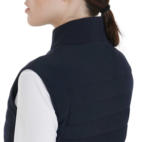 Equestro Women's Kemi Breathable Technical Vest #colour_navy