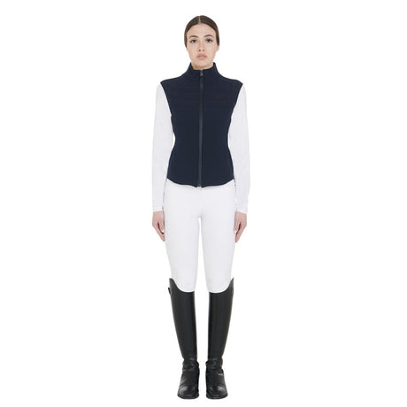Equestro Women's Kemi Breathable Technical Vest #colour_navy