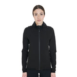 Equestro Women's Technical Three-Layer Softshell Jacket #colour_black