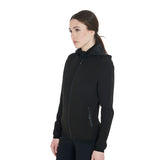 Equestro Women's Technical Three-Layer Softshell Jacket #colour_black