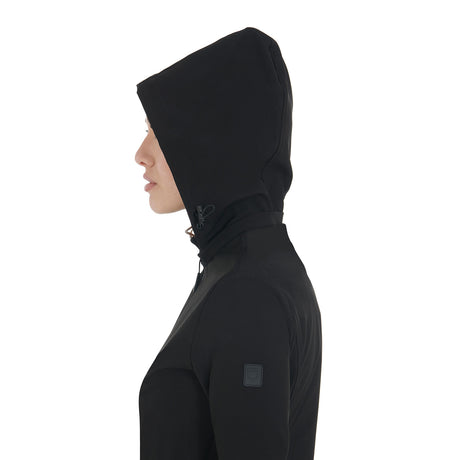 Equestro Women's Technical Three-Layer Softshell Jacket #colour_black