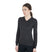Equestro Women's Alesund Wool V-Neck Sweater #colour_grey