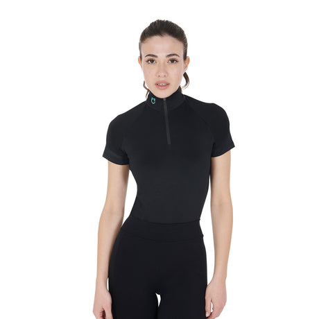 Women's slim fit short sleeve base layer