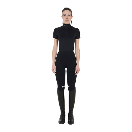 Women's slim fit short sleeve base layer