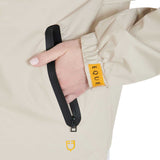 Women's three-layer technical raincoat