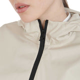 Women's three-layer technical raincoat