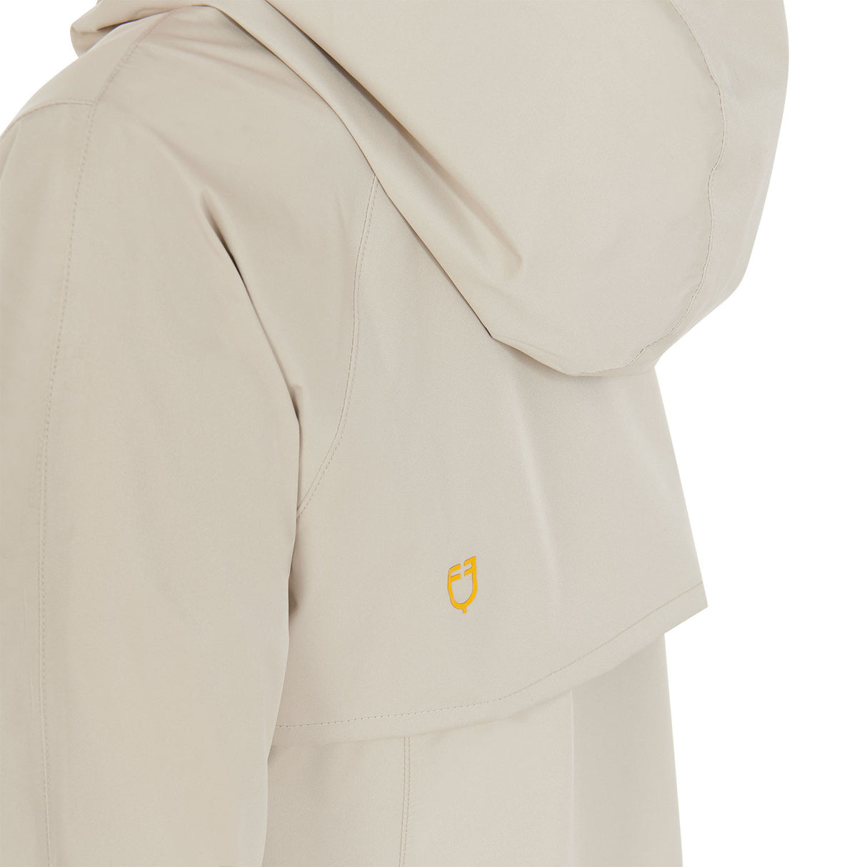 Women's three-layer technical raincoat