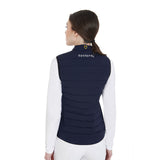 Women's vest in windproof technical fabric