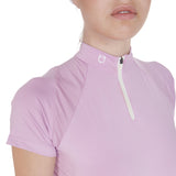 Equestro Women's Slim Fit Technical Training Polo Shirt