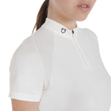 Equestro Women's Slim Fit Technical Training Polo Shirt