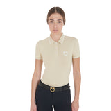 Equestro Women's Slim Fit Polo Shirt In Breathable Fabric
