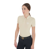 Equestro Women's Slim Fit Polo Shirt In Breathable Fabric