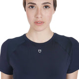 Equestro Women's Slim Fit Technical Training T-Shirt