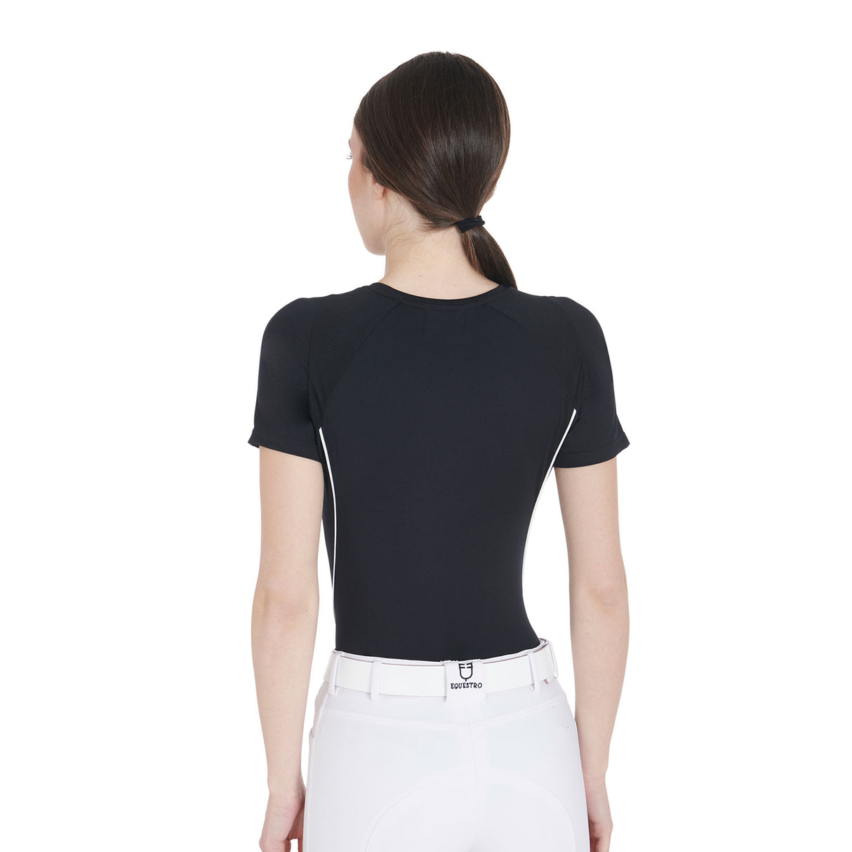 Equestro Women's Slim Fit Technical Training T-Shirt