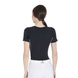 Equestro Women's Slim Fit Technical Training T-Shirt
