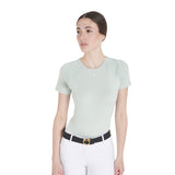 Equestro Women's Slim Fit Technical Training T-Shirt