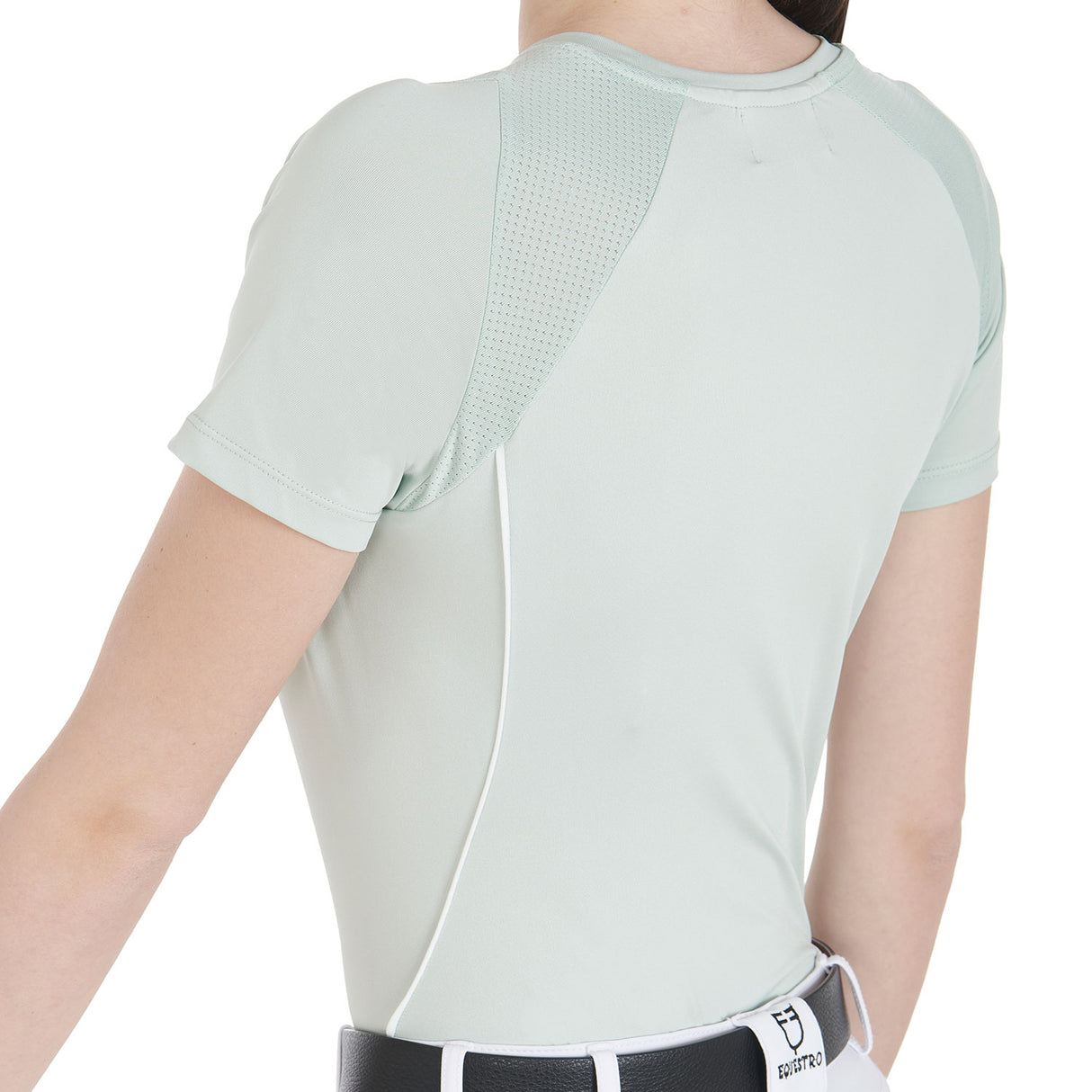Equestro Women's Slim Fit Technical Training T-Shirt