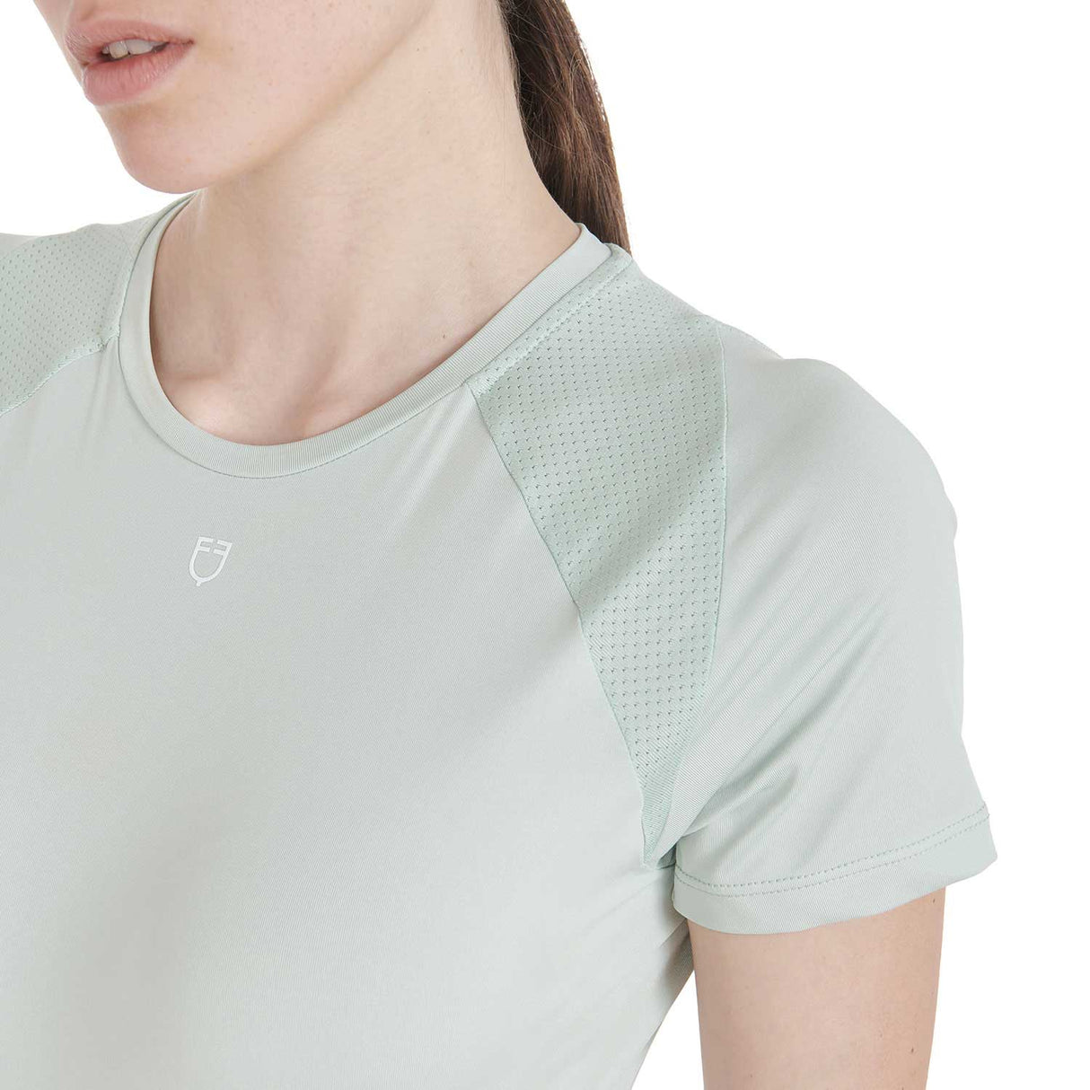 Equestro Women's Slim Fit Technical Training T-Shirt