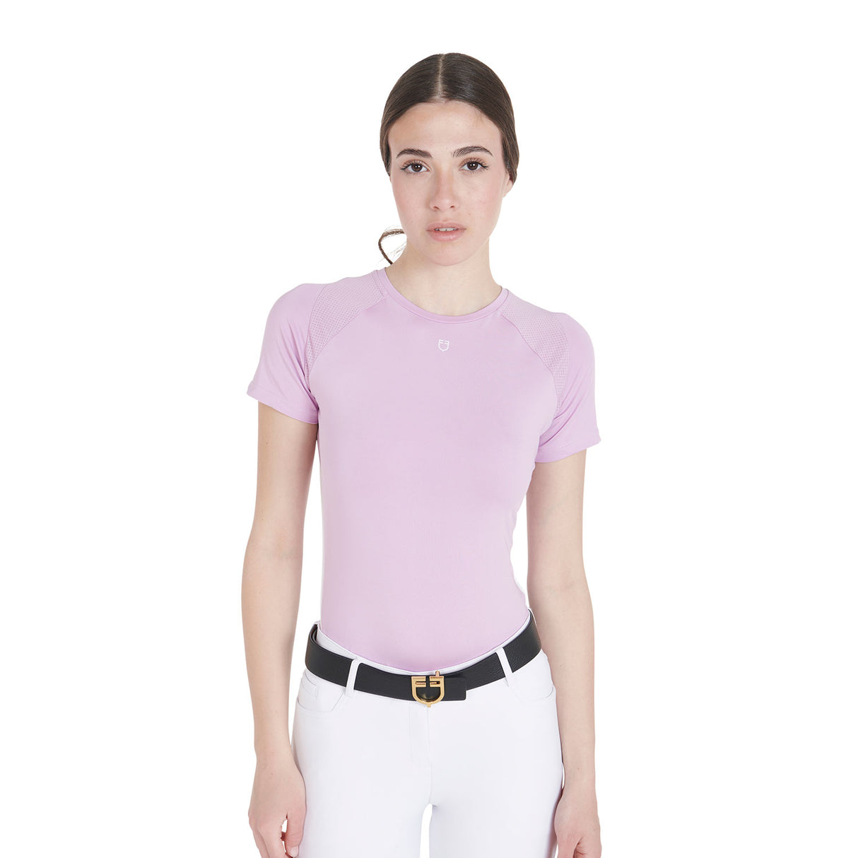 Equestro Women's Slim Fit Technical Training T-Shirt