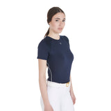 Equestro Women's Slim Fit Technical Training T-Shirt