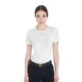 Equestro Women's Slim Fit Technical Training T-Shirt
