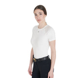 Equestro Women's Slim Fit Technical Training T-Shirt