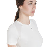 Equestro Women's Slim Fit Technical Training T-Shirt