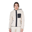 Women's sweatshirt in fleece with front pocket