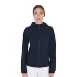 Women's slim fit softshell jacket with concealed pockets