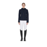 Women's slim fit softshell jacket with concealed pockets