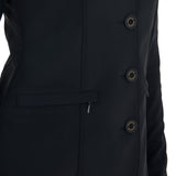 Women's competition jacket with contrasting embroidered logo