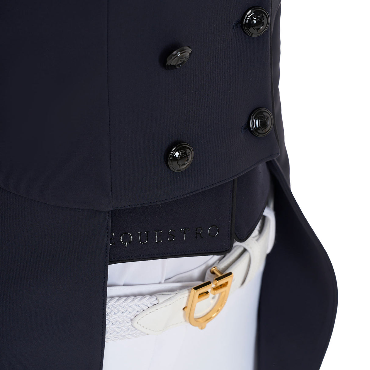 Women's competition dressage tailcoat in technical fabric