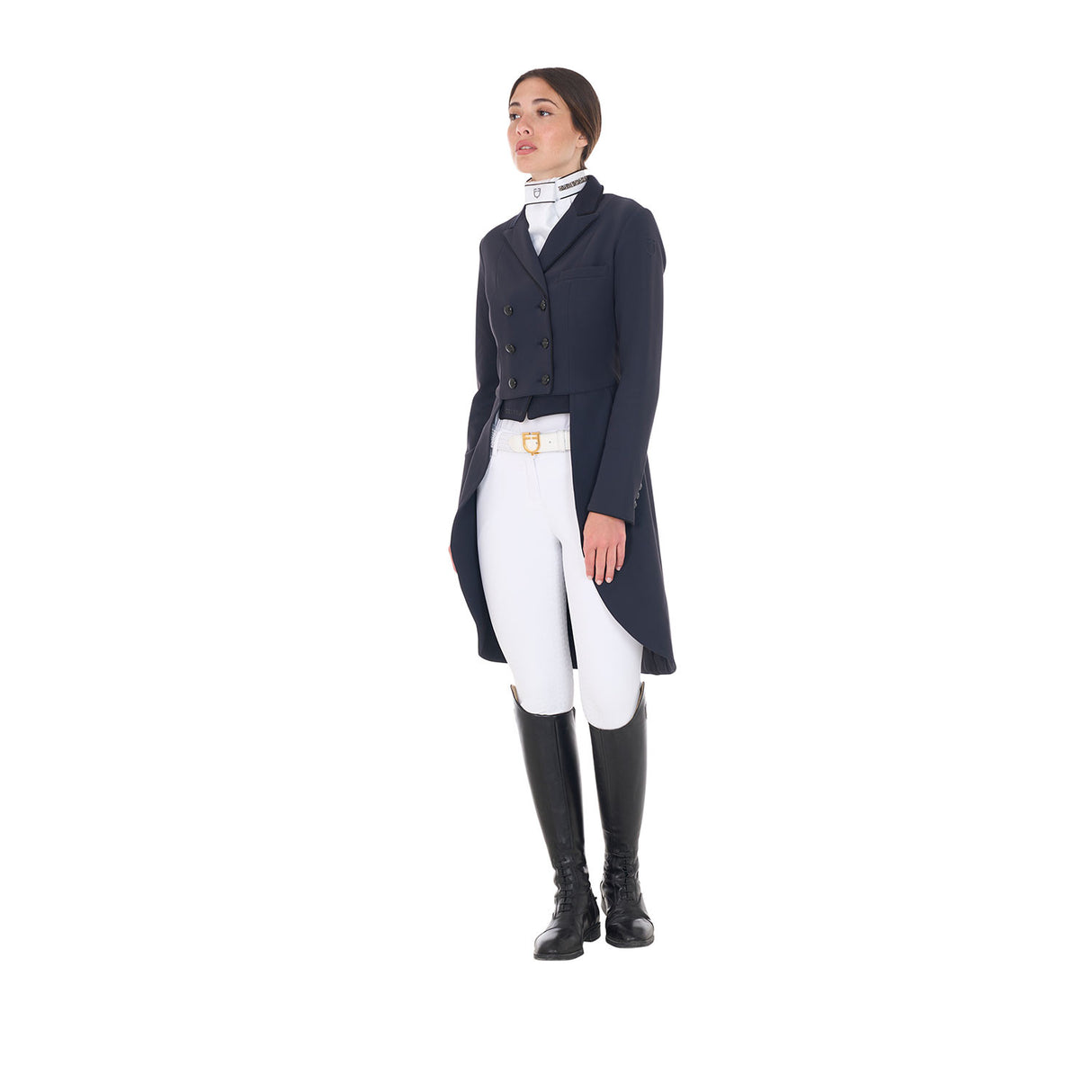 Women's competition dressage tailcoat in technical fabric