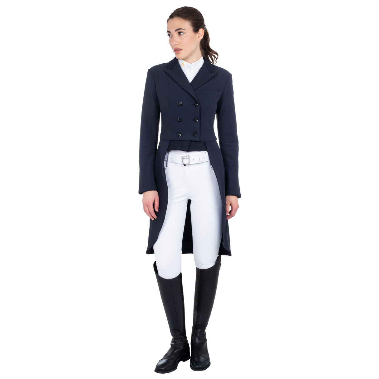 Women's competition dressage tailcoat in technical fabric