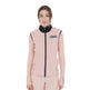 Equestro Women's Technical Blend Zippered Vest #colour_pink