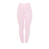 Equestro Women's Slim Fit High-Waisted Leggings with Rhinestones