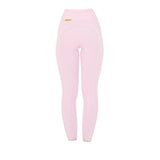 Equestro Women's Slim Fit High-Waisted Leggings with Rhinestones