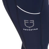 Equestro Women's Slim Fit High-Waisted Leggings with Rhinestones