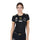 Equestro Women's Technical Fabric Multi Logo T-Shirt #colour_black