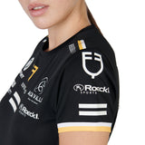 Equestro Women's Technical Fabric Multi Logo T-Shirt #colour_black