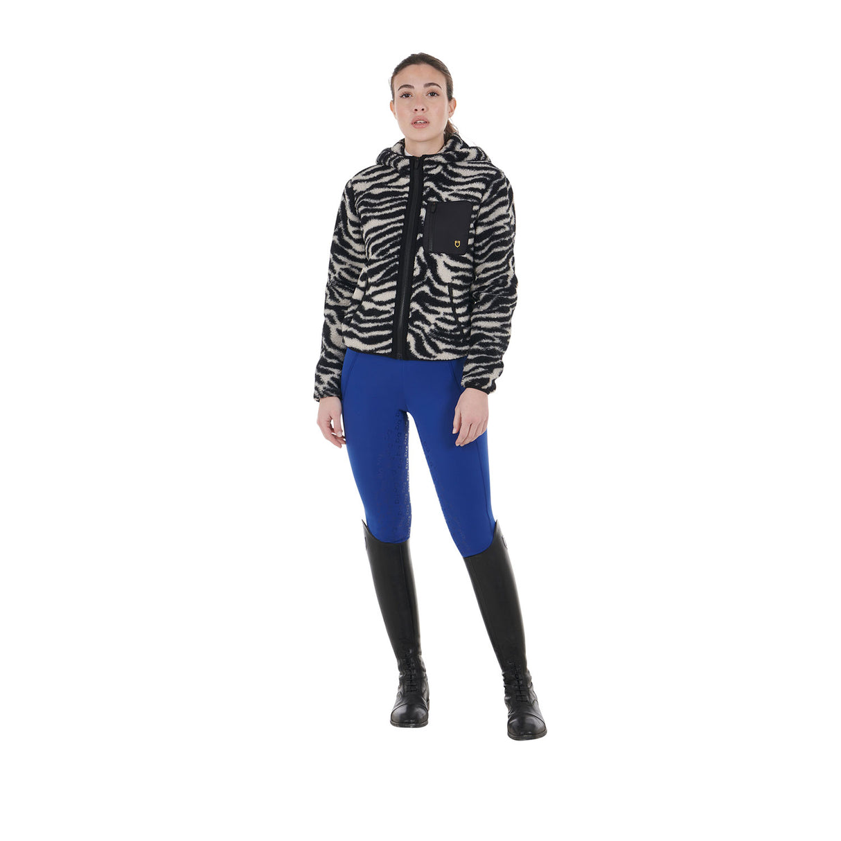 Equestro Women's Fleece Lining Leggings