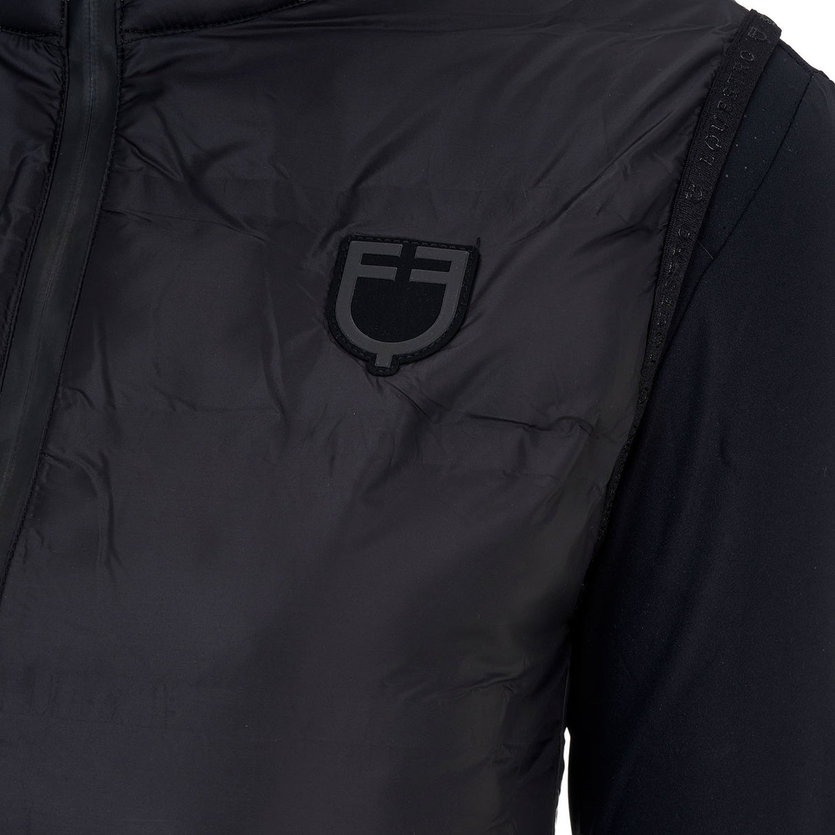Equestro Ridertechnology women's vest heat-sealed seams