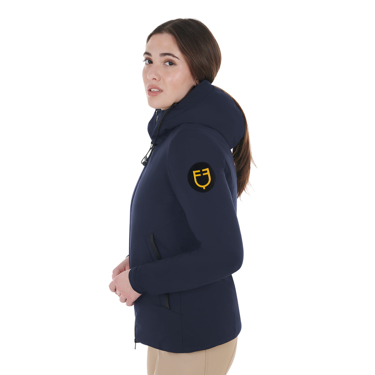 Equestro Down Jacket Water And Wind Repellent #colour_blue