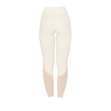 Equestro Women's Full Grip Leggings With Perforated Inserts