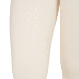 Equestro Women's Full Grip Leggings With Perforated Inserts