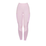 Equestro Women's Full Grip Leggings With Perforated Inserts