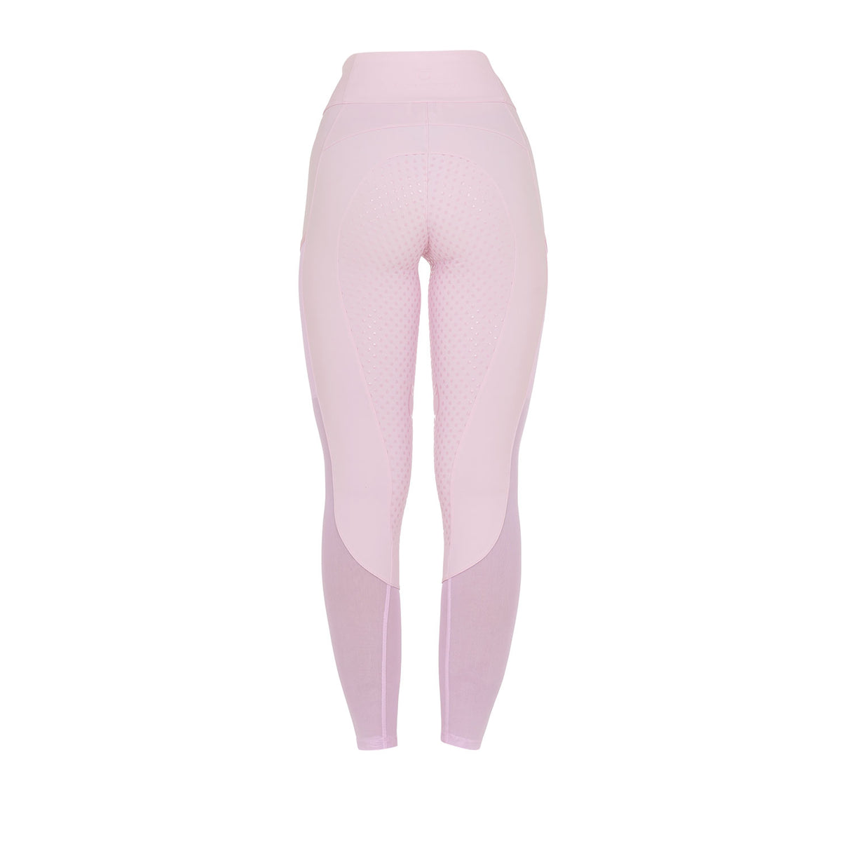 Equestro Women's Full Grip Leggings With Perforated Inserts