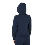 Women's institutional hoodie with front zip