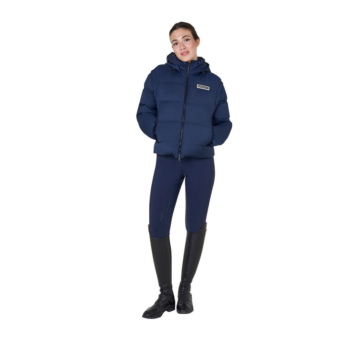 Women's 3-in-1 down jacket with detachable inserts