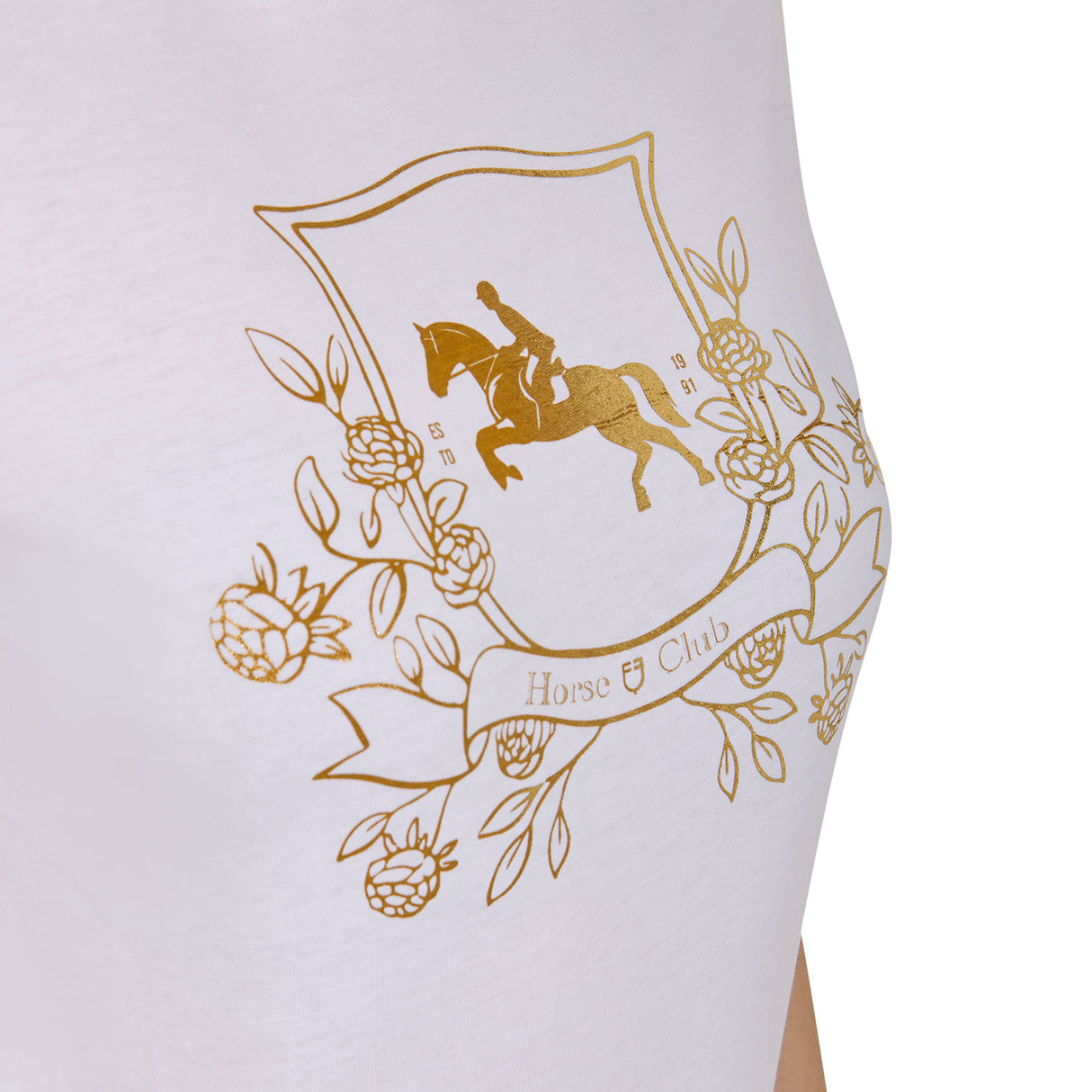 Women's Lamina Horse Club cotton T-shirt